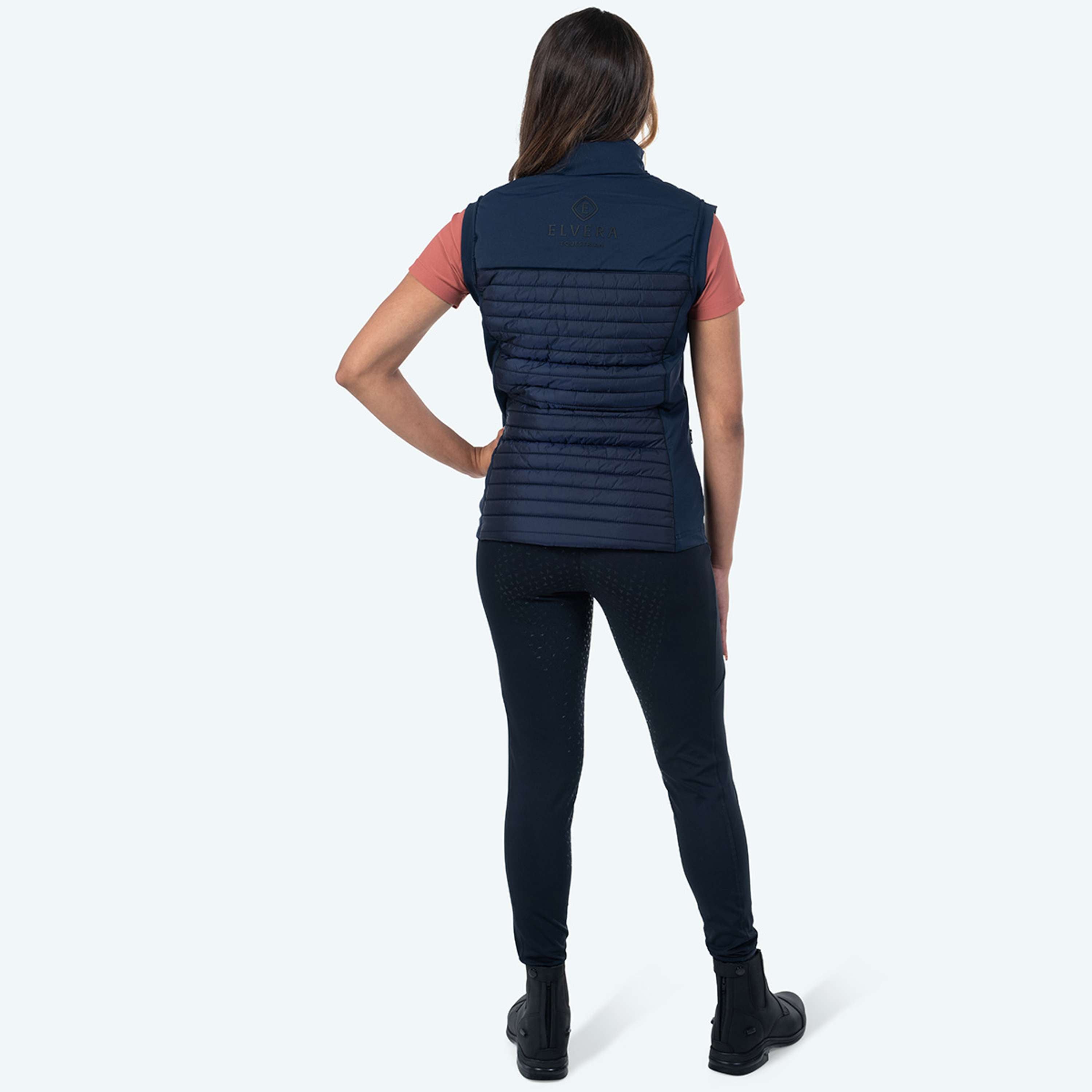 Elvera Equestrian Chaleco EEBaroness Metalic Navy