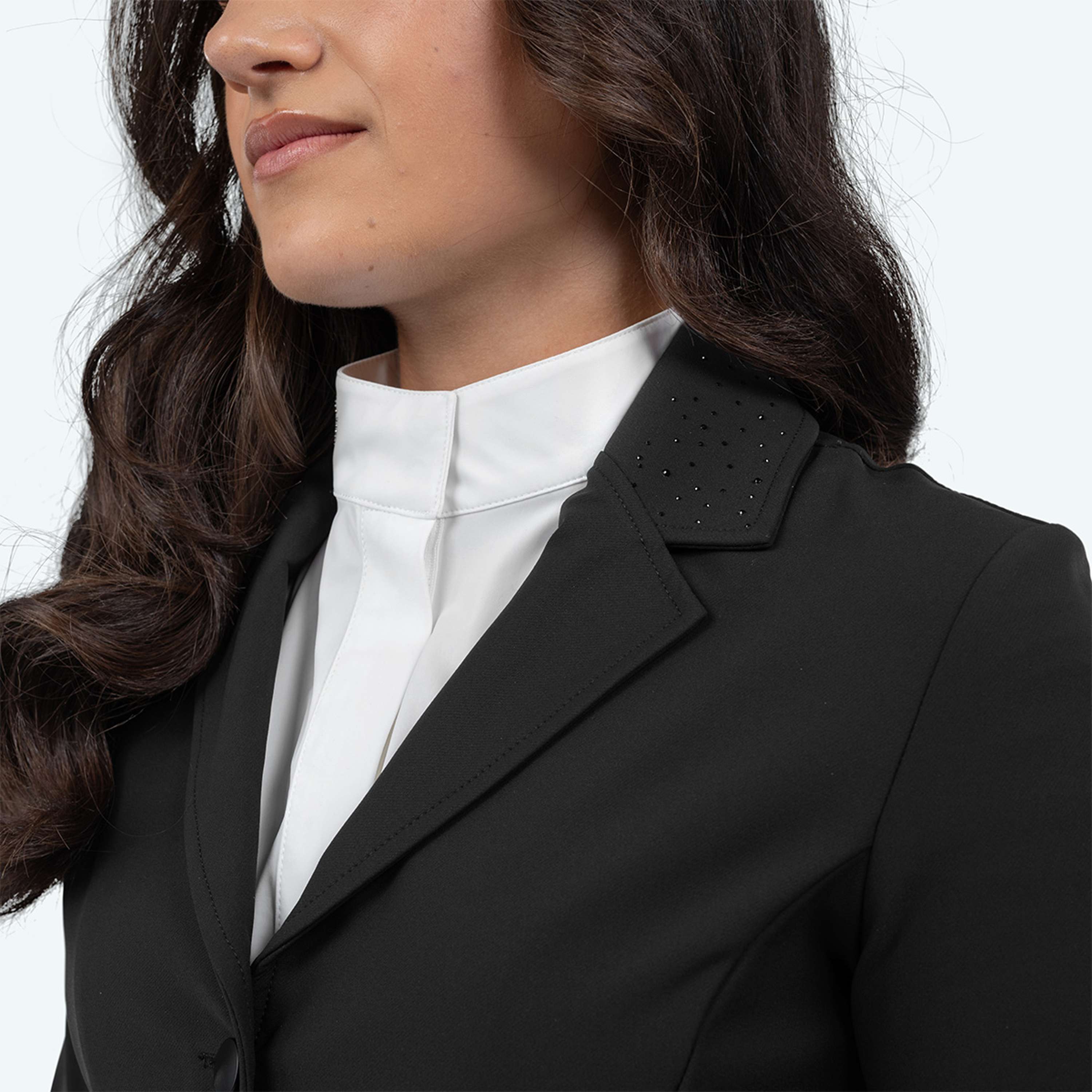 Elvera Equestrian Chaqueta de Competición EEChica Bling Negro