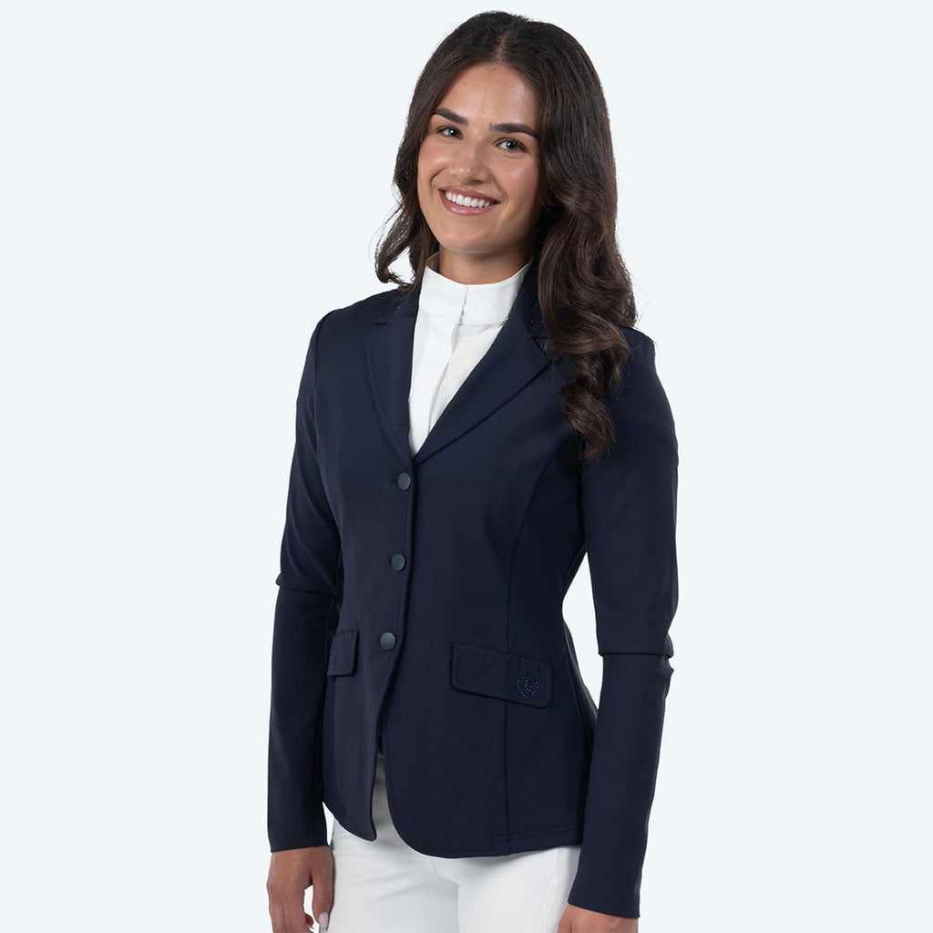 Elvera Equestrian Chaqueta de Competición EEChica Bling Navy