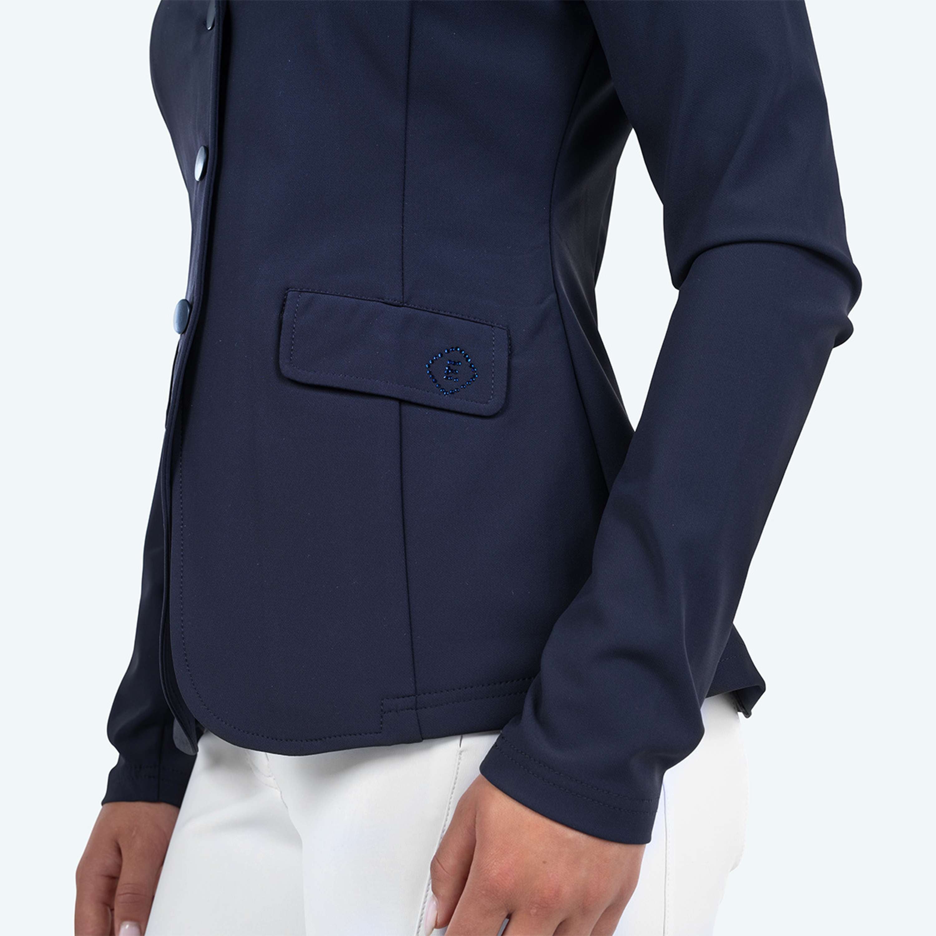 Elvera Equestrian Chaqueta de Competición EEChica Bling Navy