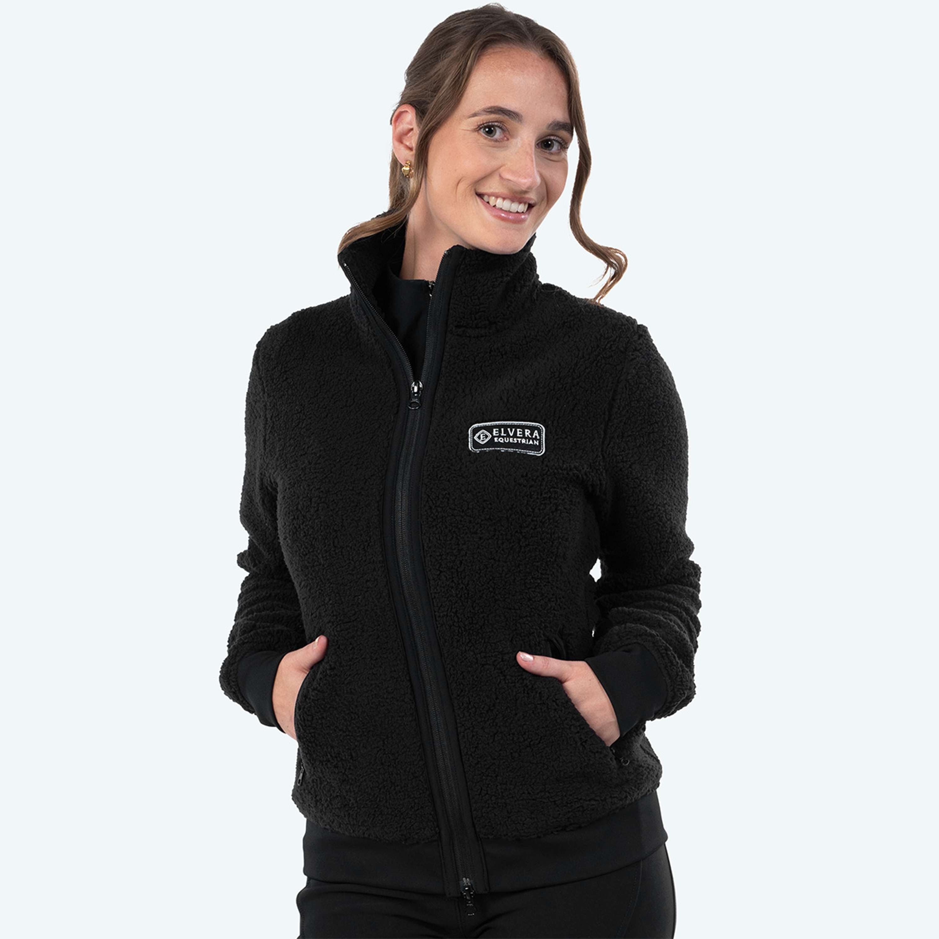 Elvera Equestrian Chaleco Polar EEDaphne Negro
