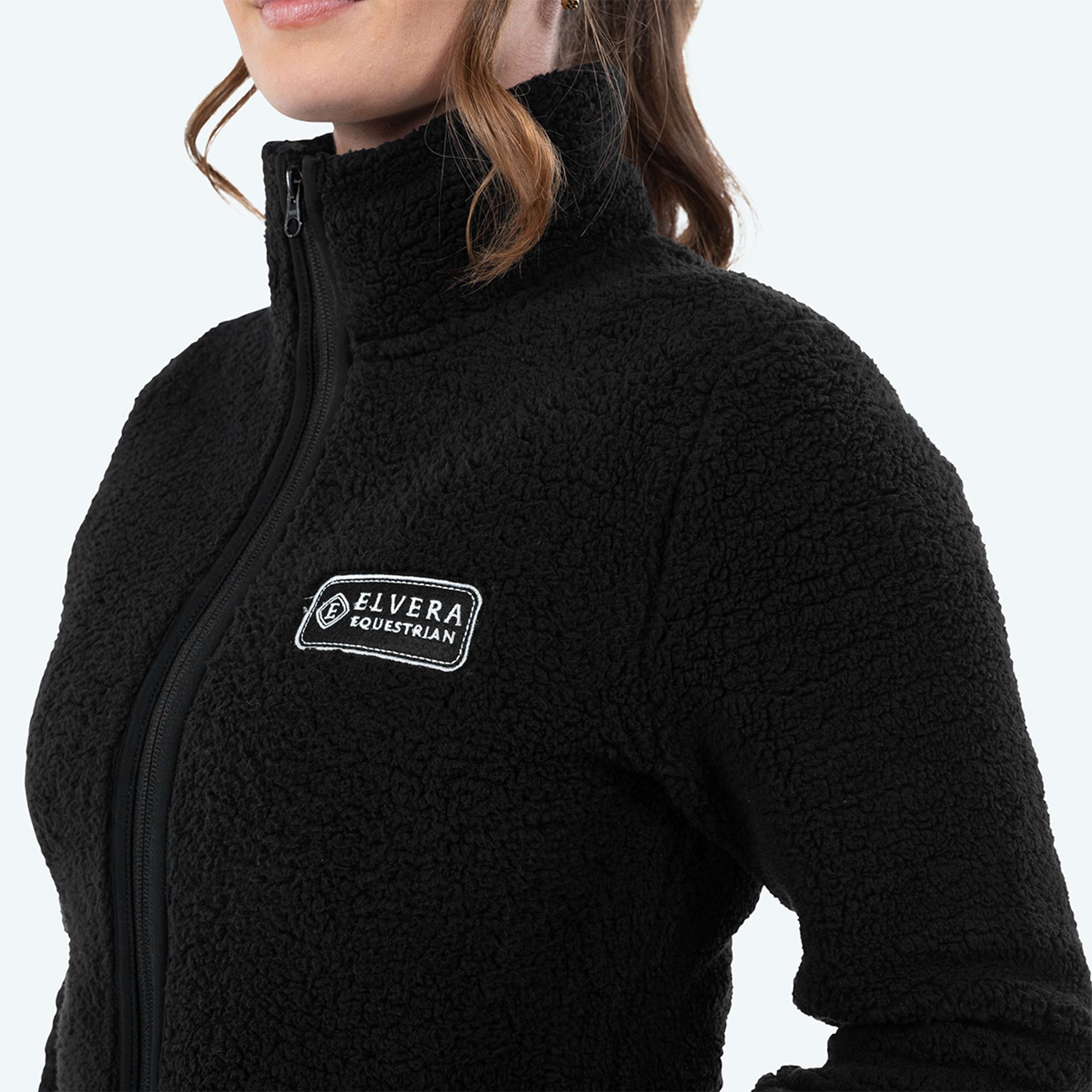 Elvera Equestrian Chaleco Polar EEDaphne Negro