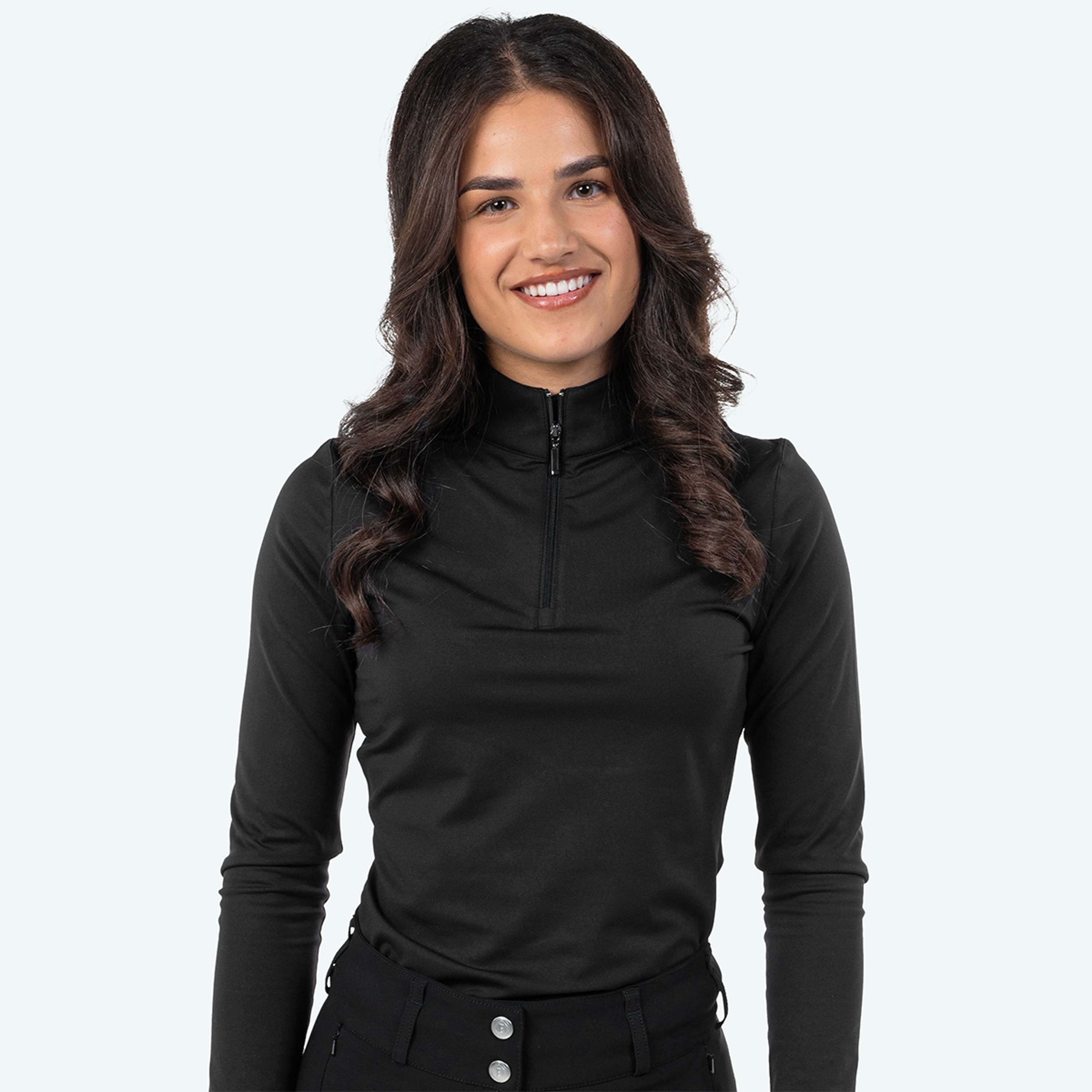 Elvera Equestrian Camiseta de entrenamiento EEChanel Negro