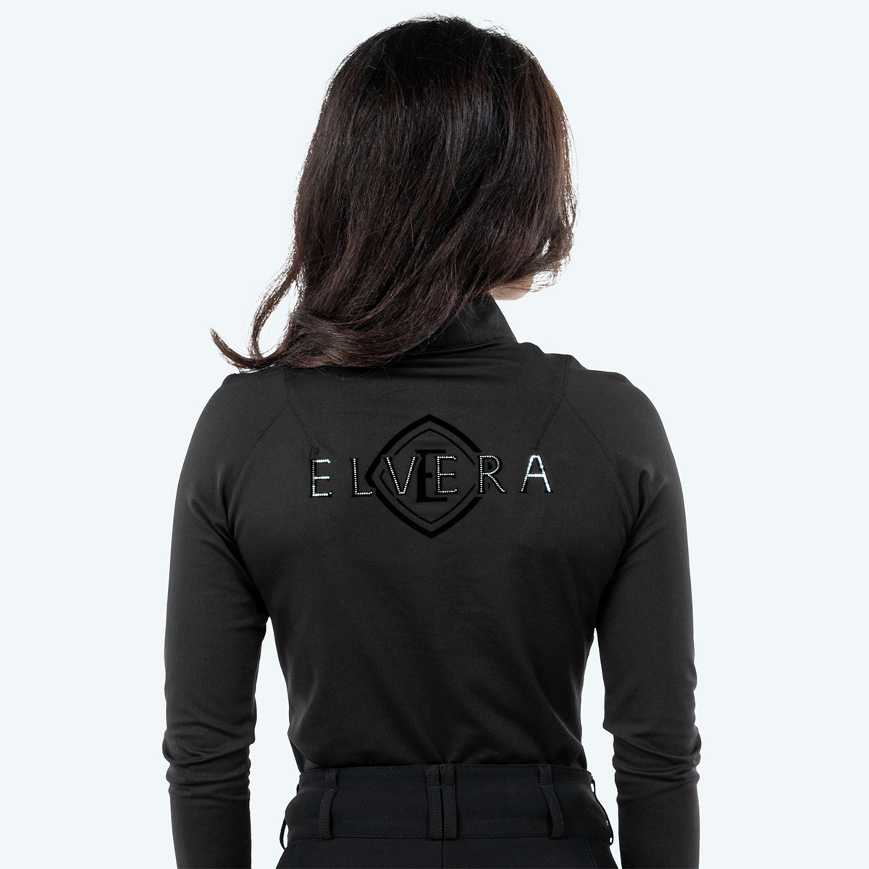Elvera Equestrian Camiseta de entrenamiento EEChanel Negro