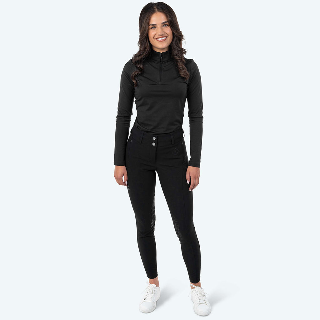 Elvera Equestrian Camiseta de entrenamiento EEChanel Negro
