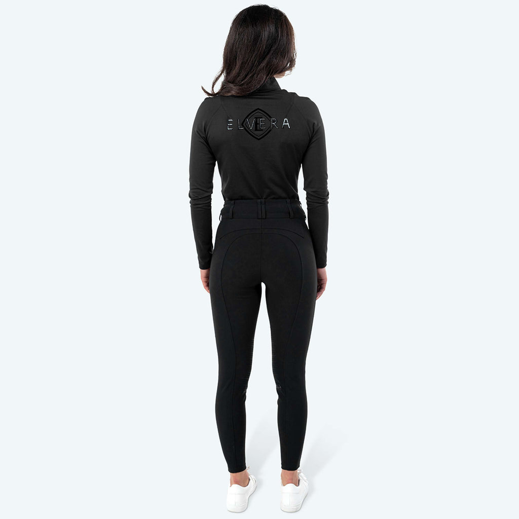 Elvera Equestrian Camiseta de entrenamiento EEChanel Negro