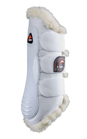 eQuick Botas para tendones eKur Luxury Rear Fluffy Blanco