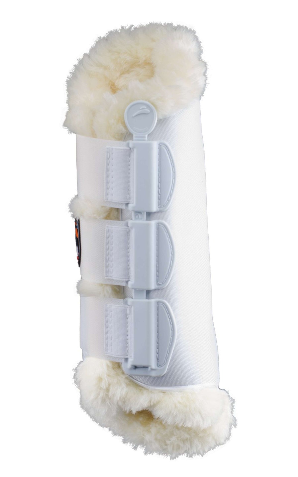 eQuick Botas para tendones eKur Luxury Rear Fluffy Blanco