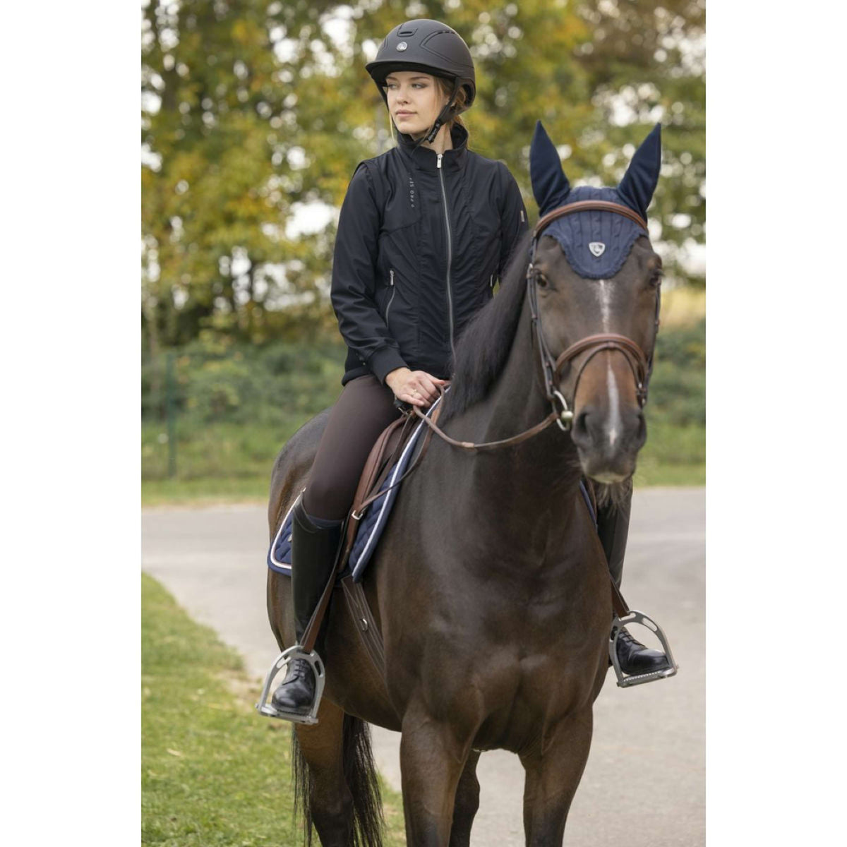 EQUITHÈME Chaqueta Pro Series Daylair Adultos Negro