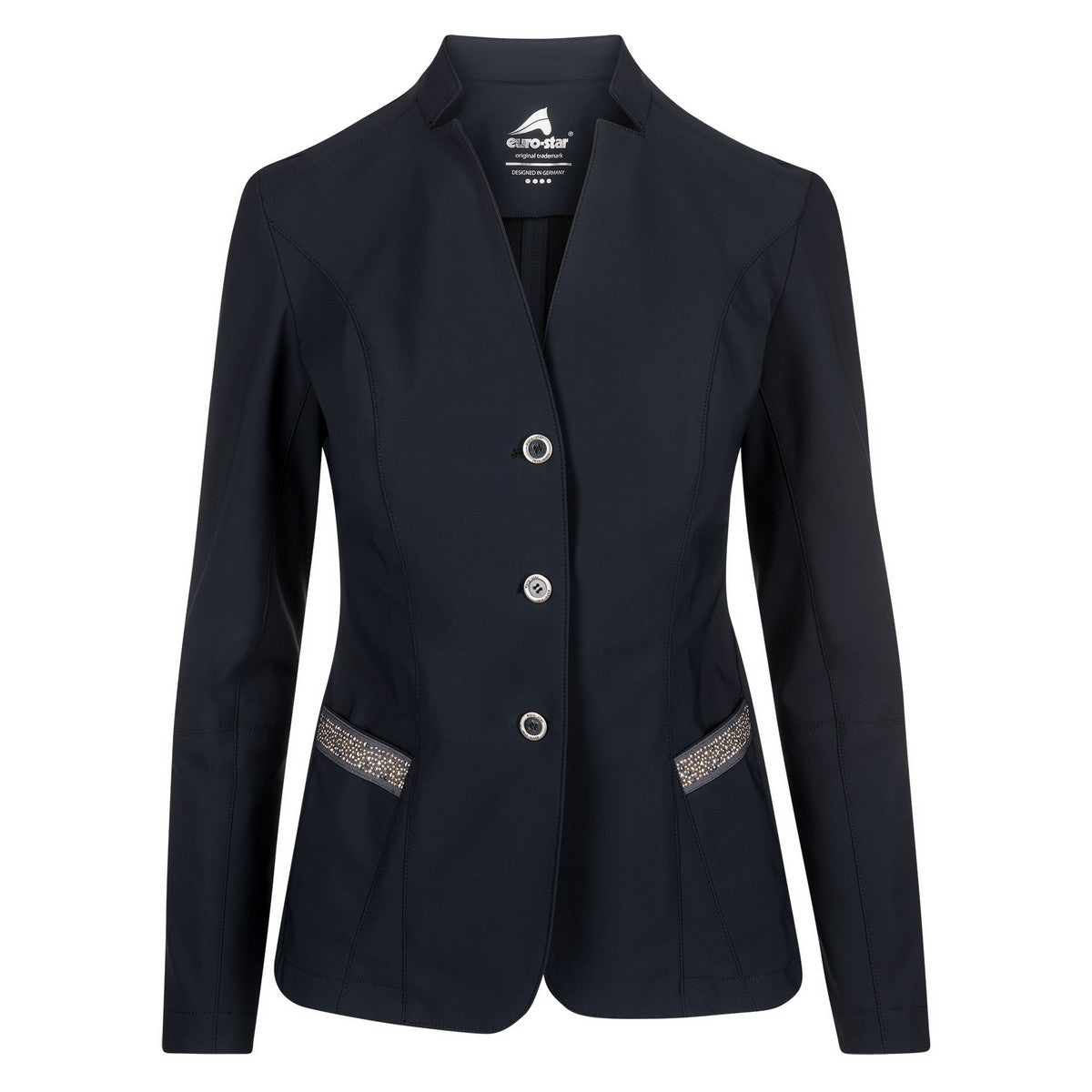 Euro-star Chaqueta de Competición Veronique Navy