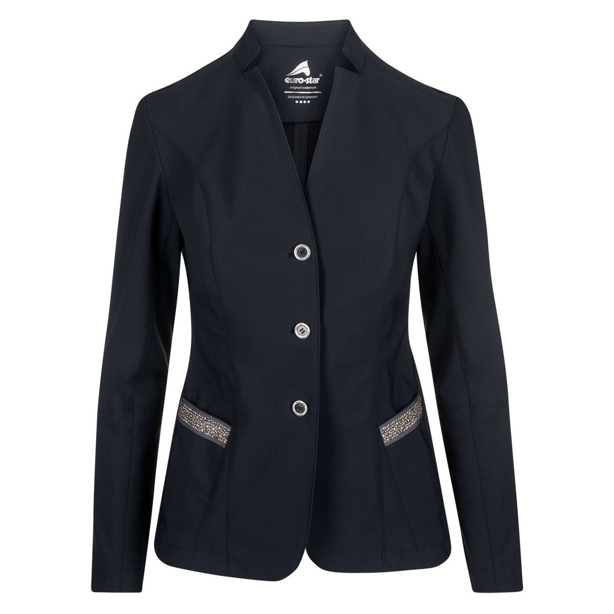 Euro-star Chaqueta de Competición Veronique Navy