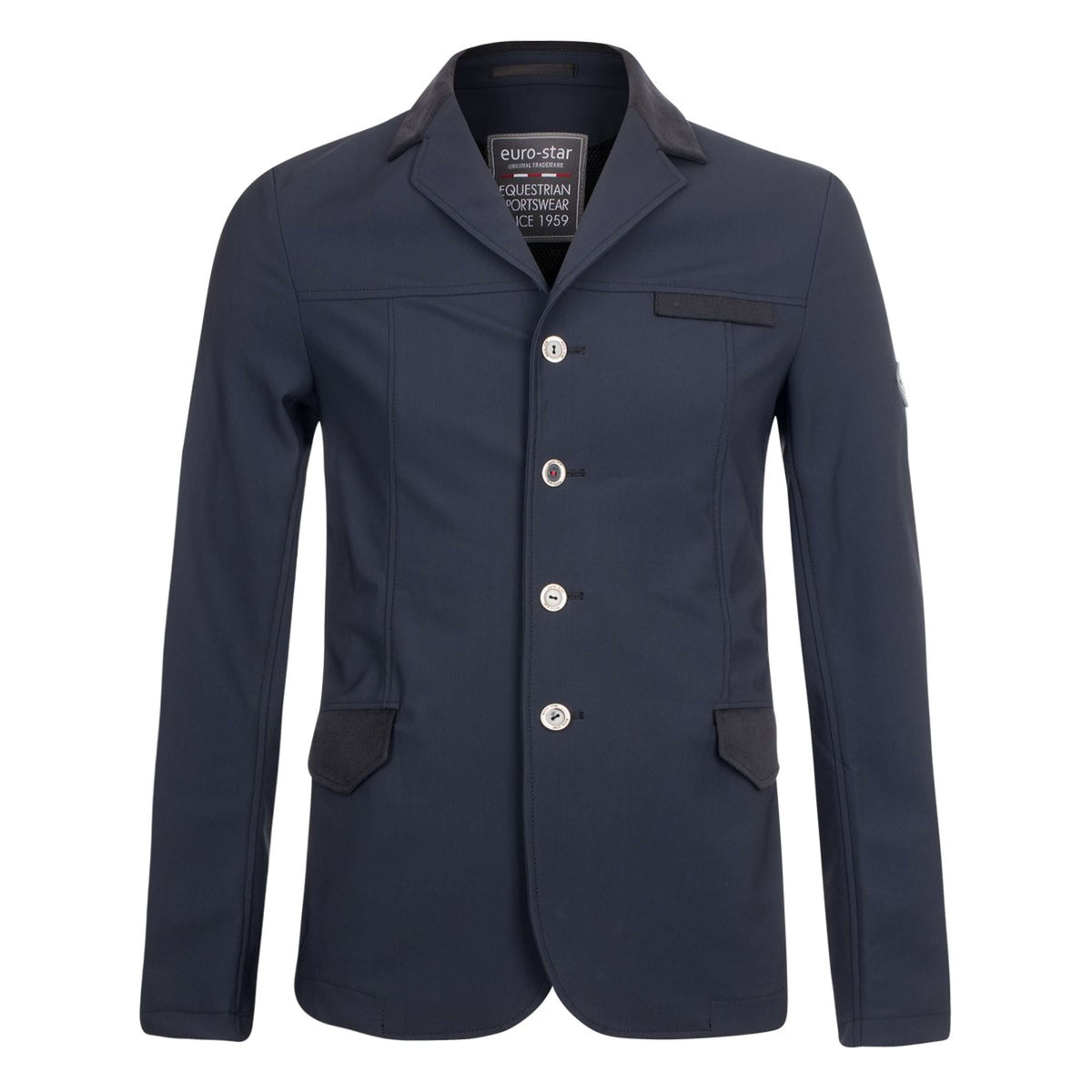 Euro-star Chaqueta de Montar Harry Hombres Navy
