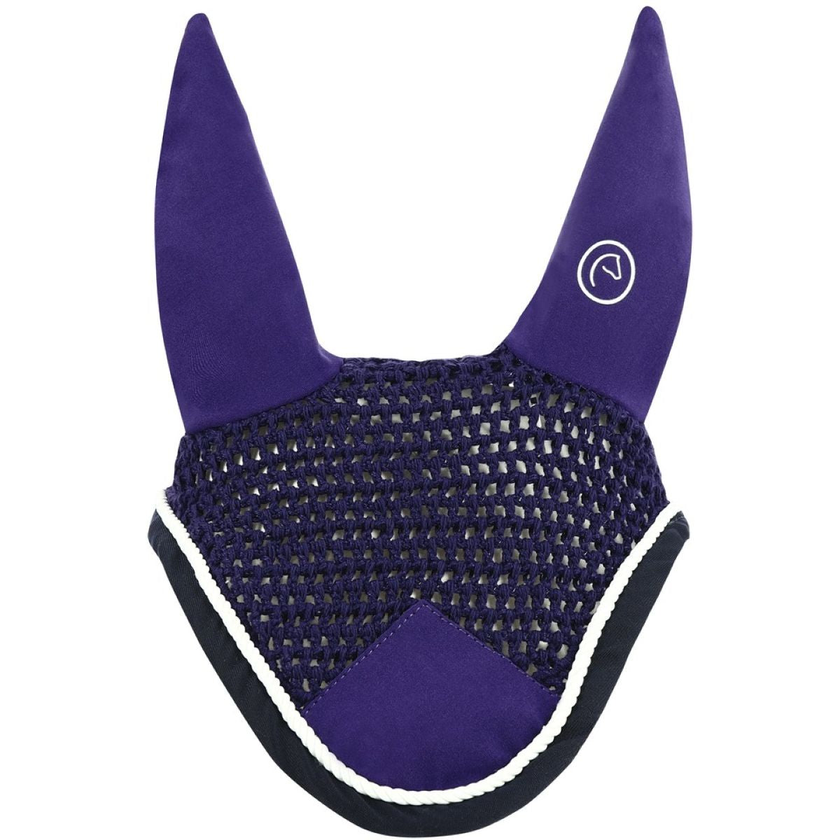 EQUITHÈME Bonete para Orejas Polyfun Morado