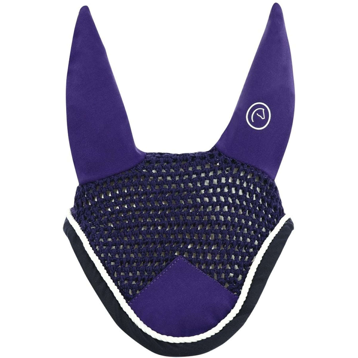 EQUITHÈME Bonete para Orejas Polyfun Morado