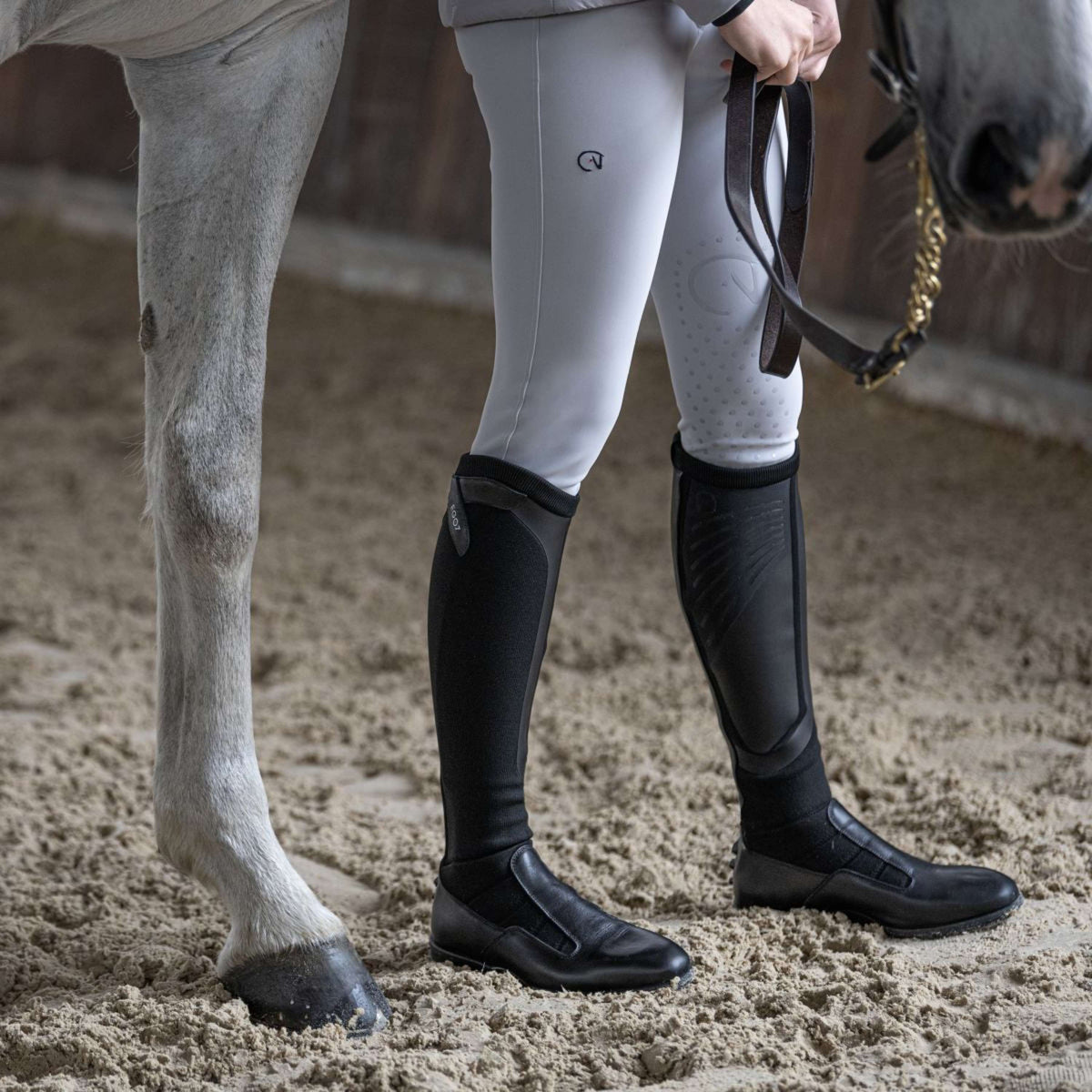 Ego7 Botas de Equitación Contact Boot Negro
