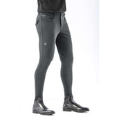 Ego7 Pantalón de Equitación Jumping EJ Hombres Verde Gris