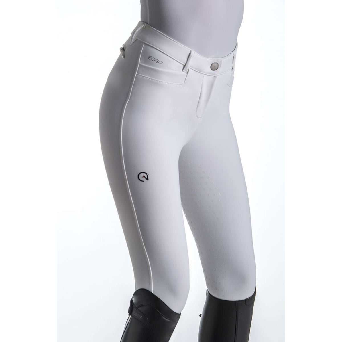Ego7 Pantalón de Equitación Dressage FG Blanco