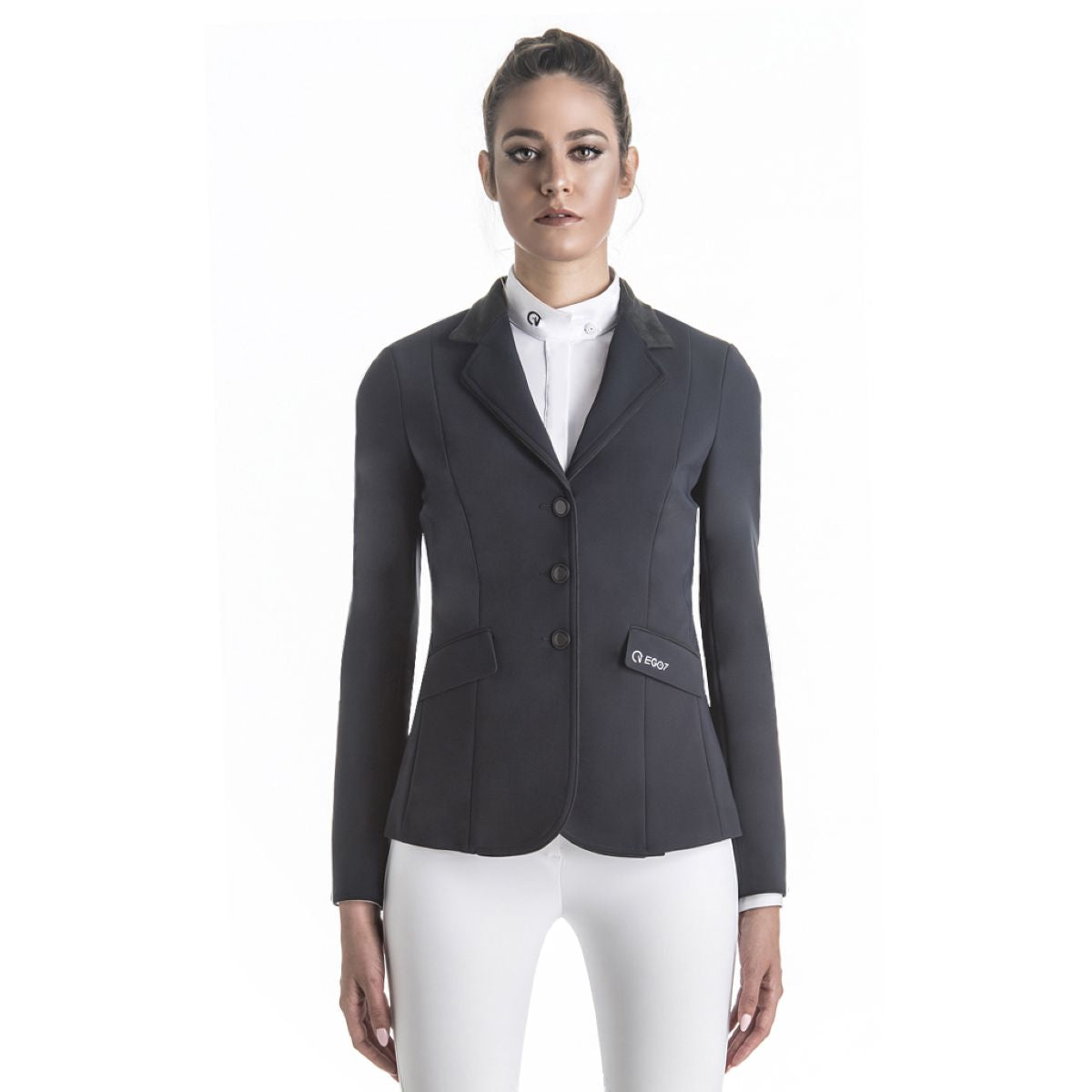 Ego7 Chaqueta de competición Elegance CL Azul marino/Negro