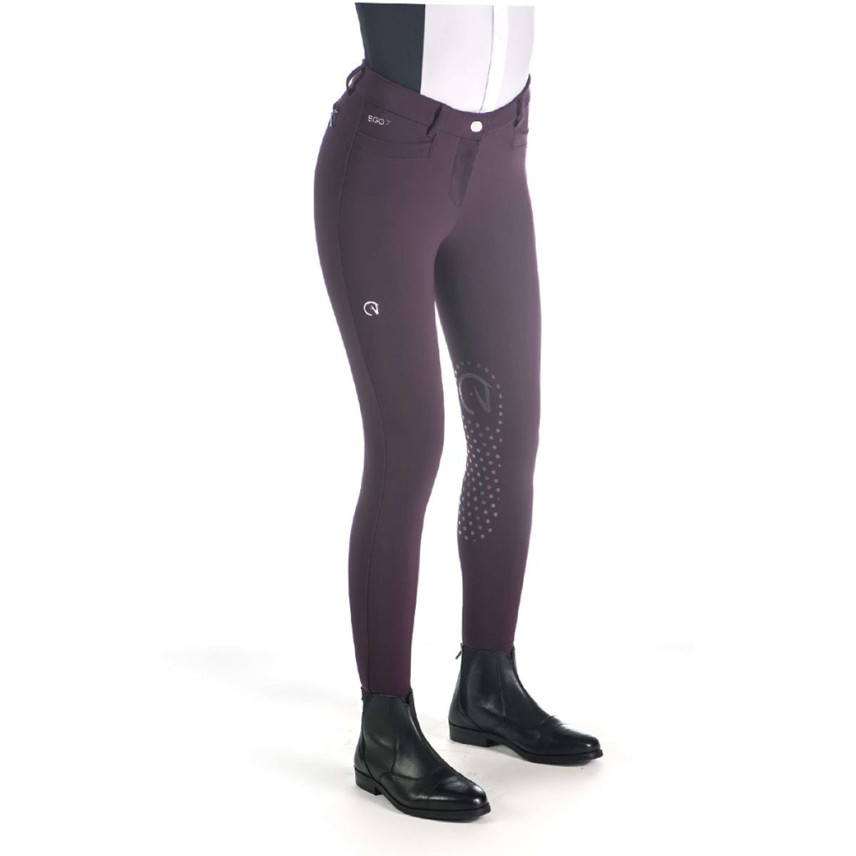 Ego7 Pantalón de Equitación Jumping EJ Bordeaux