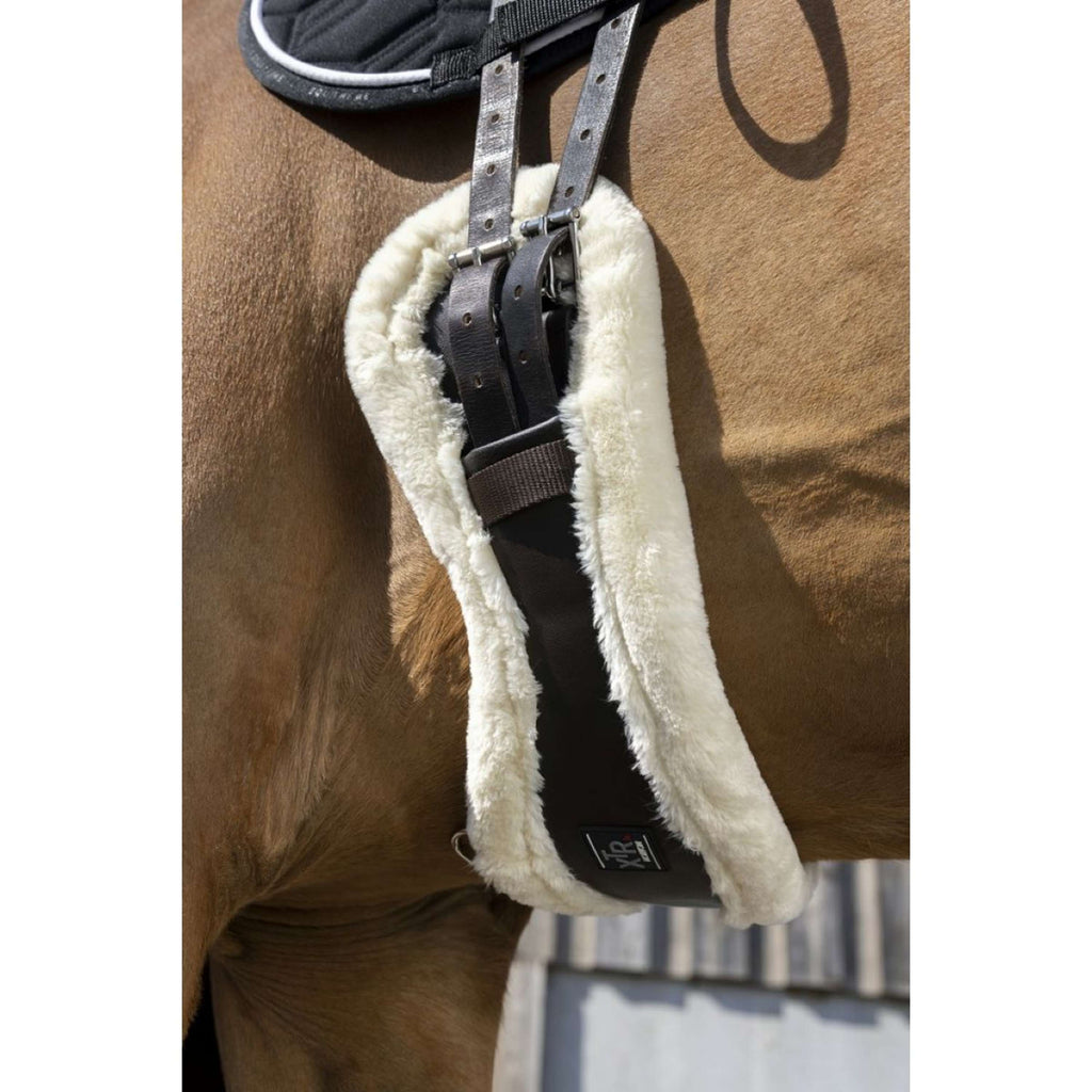 Norton Cincha Corta XTR Mouton Synthétique Havana/Crème