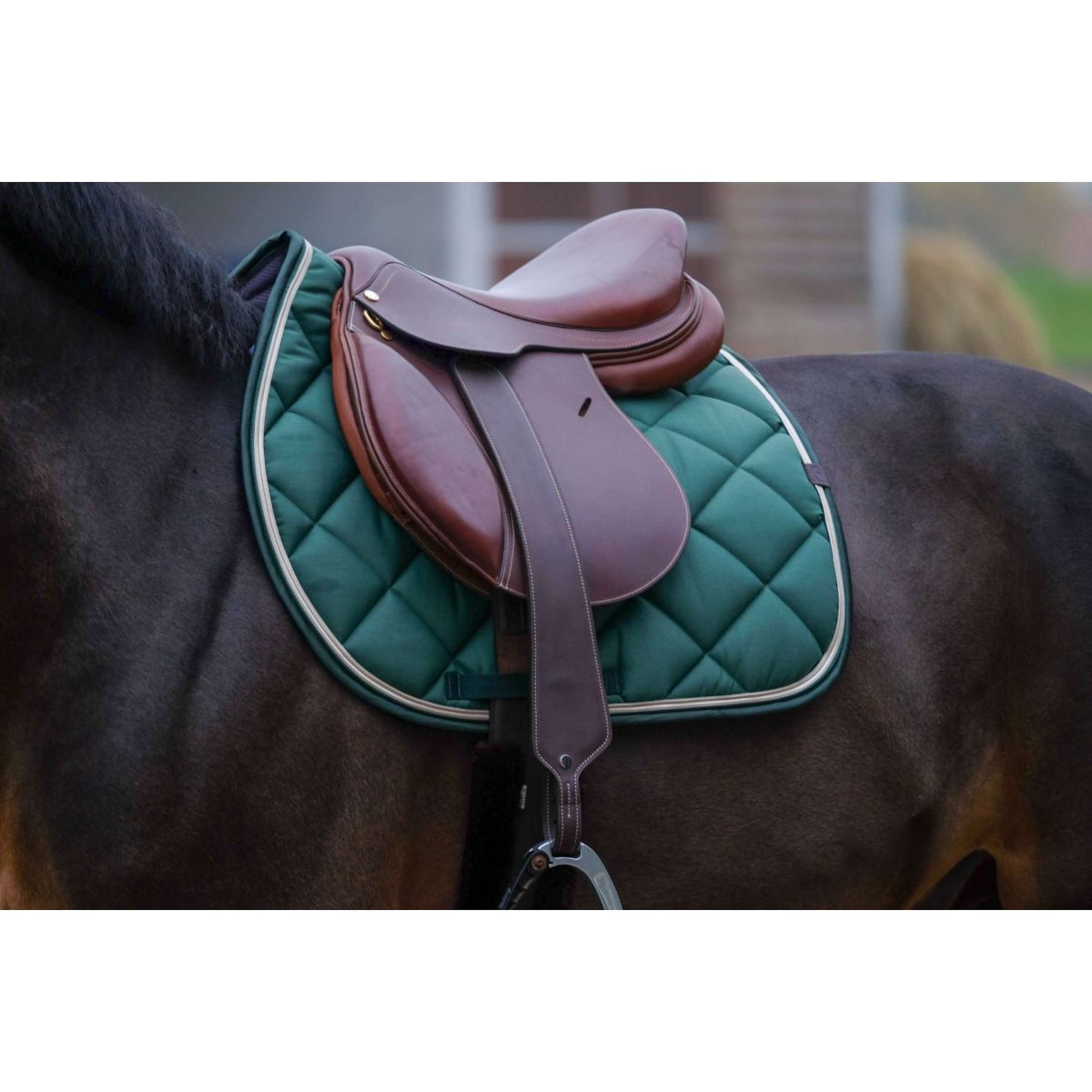 EQUITHÈME Mantilla Classic Saltando Verde Oscuro EQUITHÈME Mantilla Classic Saltando Verde Oscuro