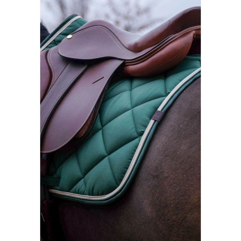 EQUITHÈME Mantilla Classic Saltando Verde Oscuro