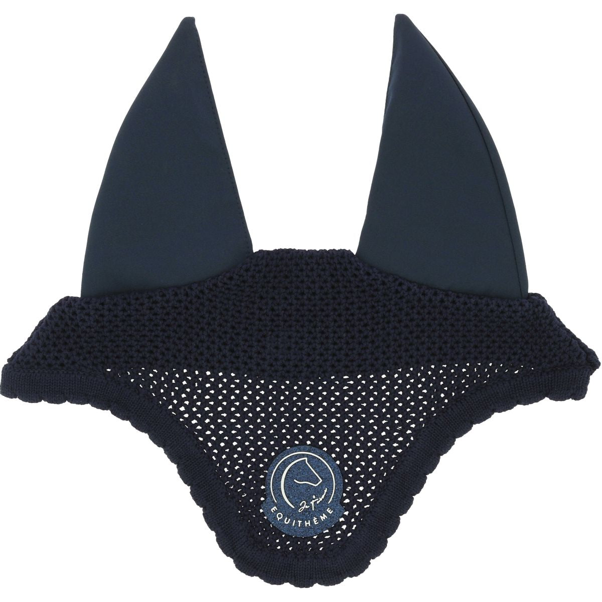 EQUITHÈME Bonete para Orejas Je Taime Competition Azul