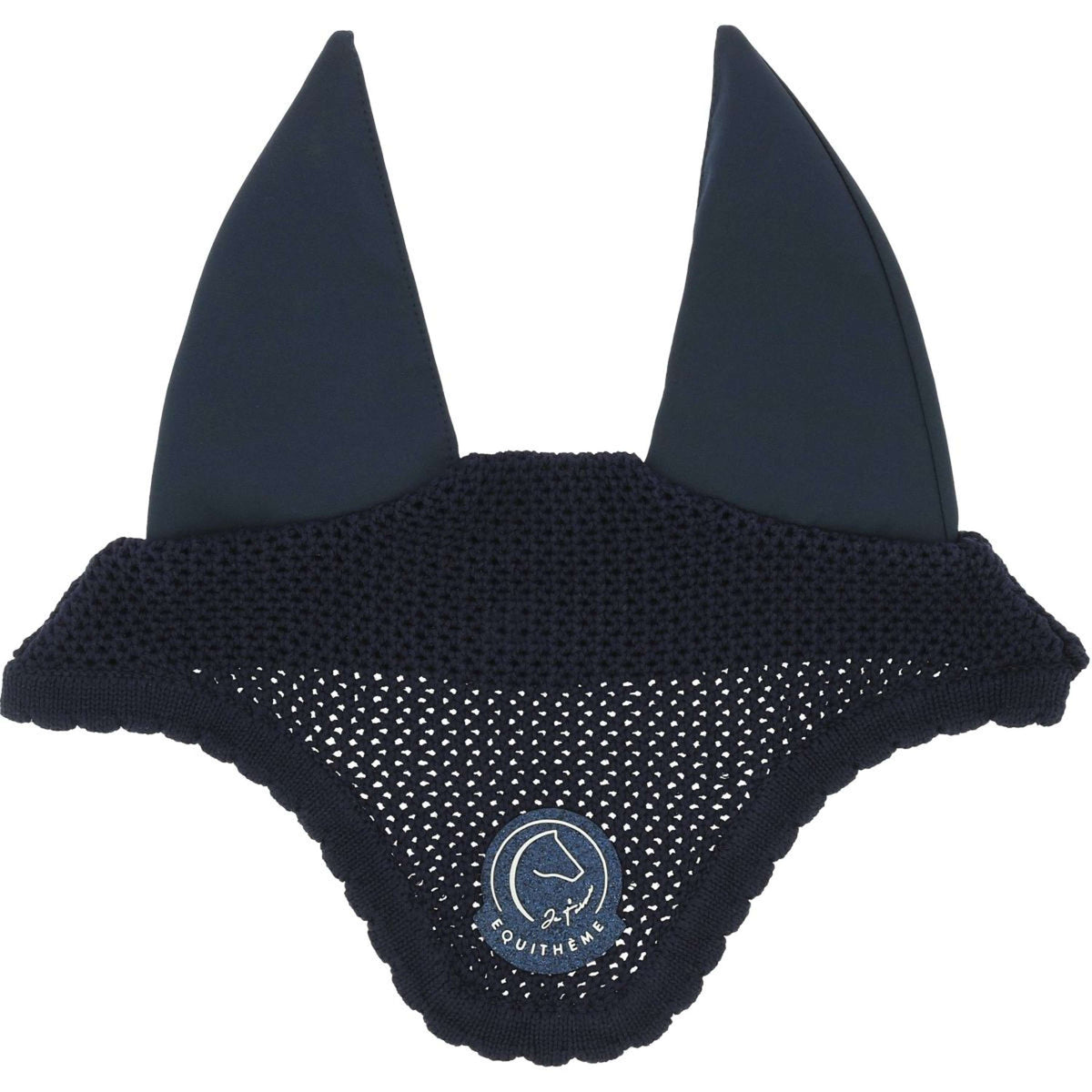 EQUITHÈME Bonete para Orejas Je Taime Competition Azul