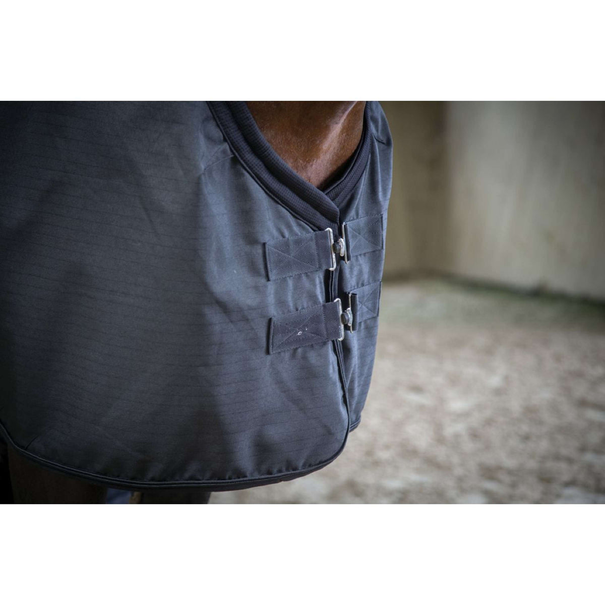 Paddock Alfombra Ripstop Negro
