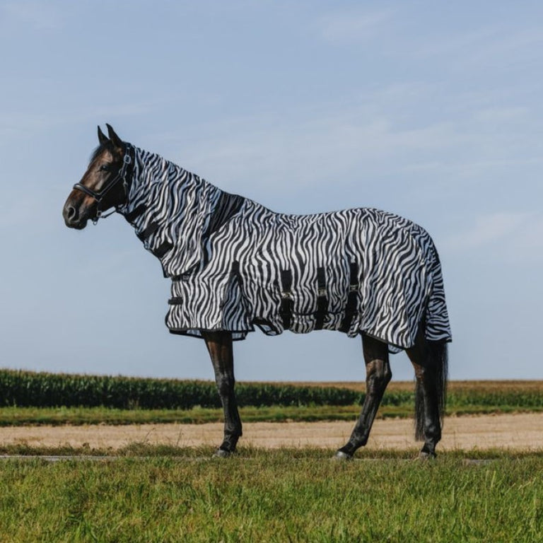 Riding World Manta Antimoscas Belly Mesh Combo Zebra