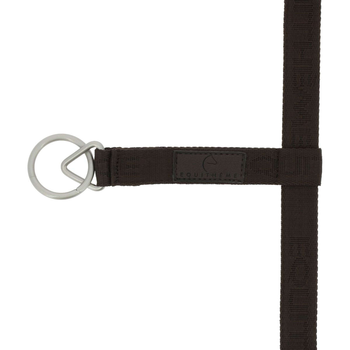 EQUITHÈME Cabezada Jacquard Marron