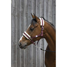 Riding World Cabestro Synthetic Fur Burdeos