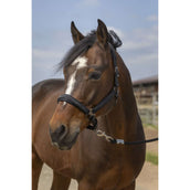 EQUITHÈME Cabezada Strass Nylon Negro
