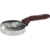 Hippotonic Cepillo de curry Glitter Metal Burdeos