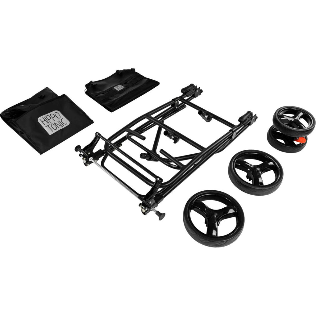 Hippotonic Carrito Porta-Silla Foldable Negro