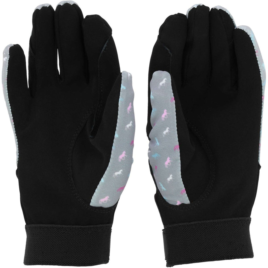 EQUITHÈME Guantes Maelle Niños Gris