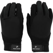 EQUITHÈME Guantes Maelle Niños Negro