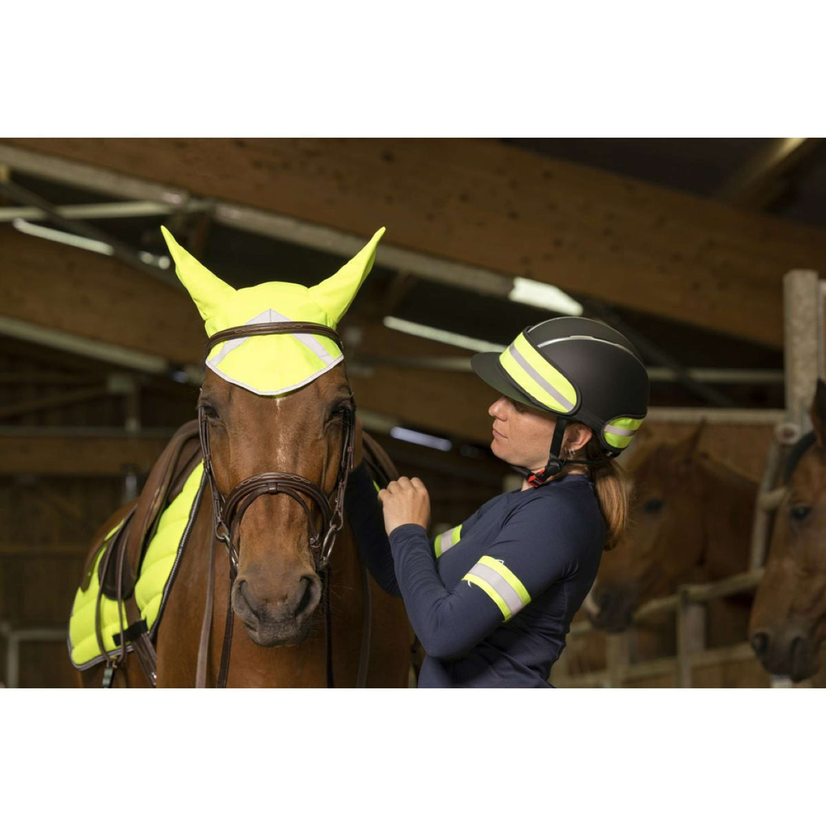 EQUITHÈME Armband High Visibility Amarillo Fluor