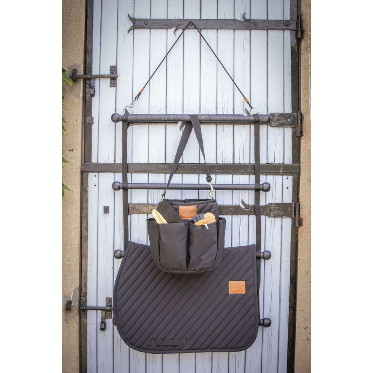 Paddock Soporte para Mantas Negro
