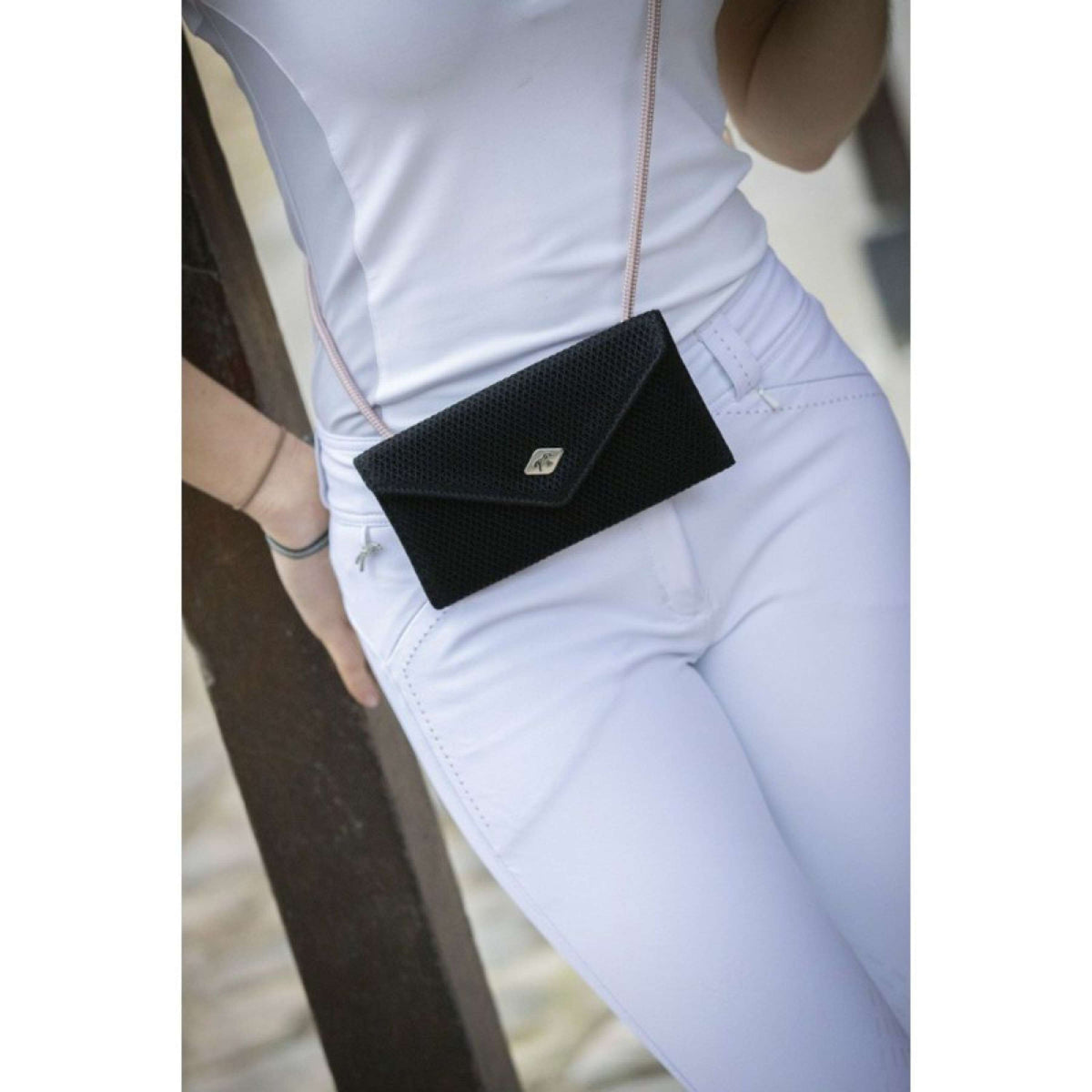 Pénélope Bolso para Teléfono Mesh Negro