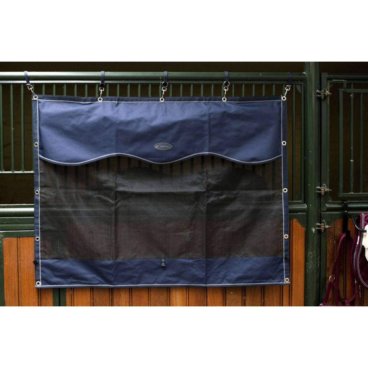 Lami-Cell Cortinas de Establo Mesh Navy