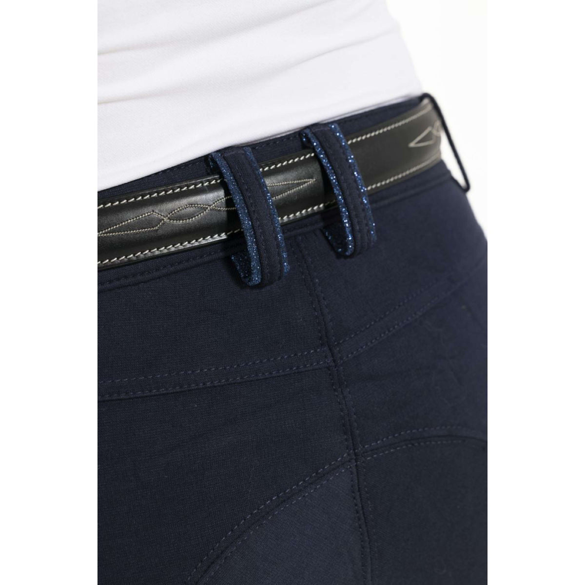 EQUITHÈME Pantalones Kim Organic Cotton Navy