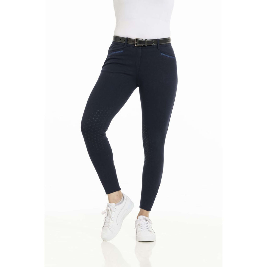 EQUITHÈME Pantalones Kim Organic Cotton Navy