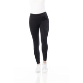 EQUITHÈME Legging de Equitación Pamela Negro