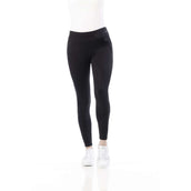 EQUITHÈME Legging de Equitación Pamela Negro