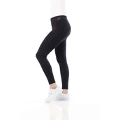 EQUITHÈME Legging de Equitación Pamela Negro