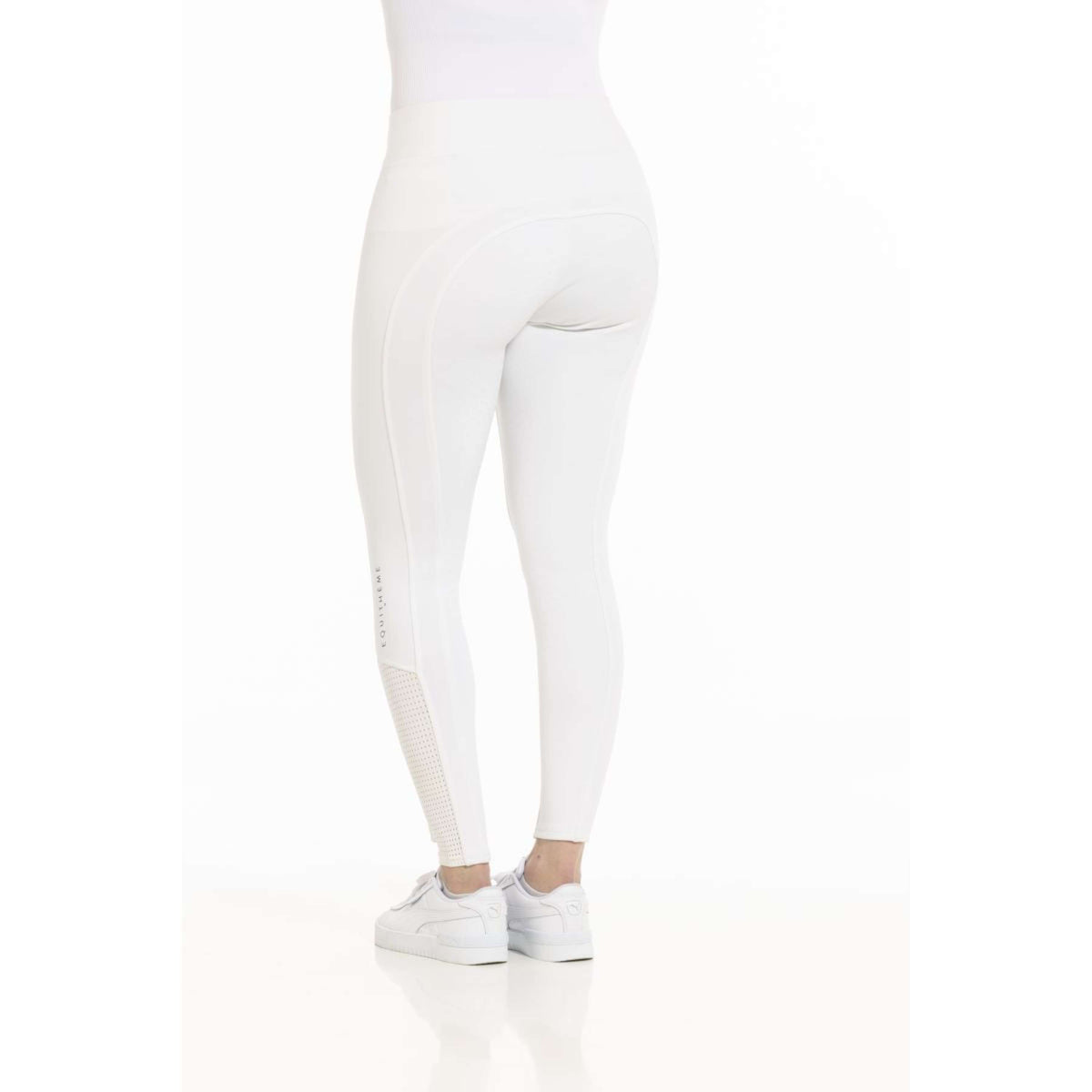 EQUITHÈME Legging de Equitación Brigitte Blanco
