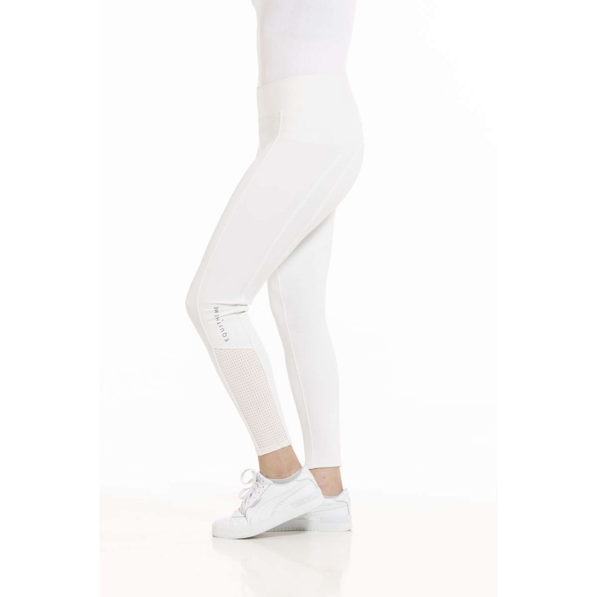 EQUITHÈME Legging de Equitación Brigitte Blanco