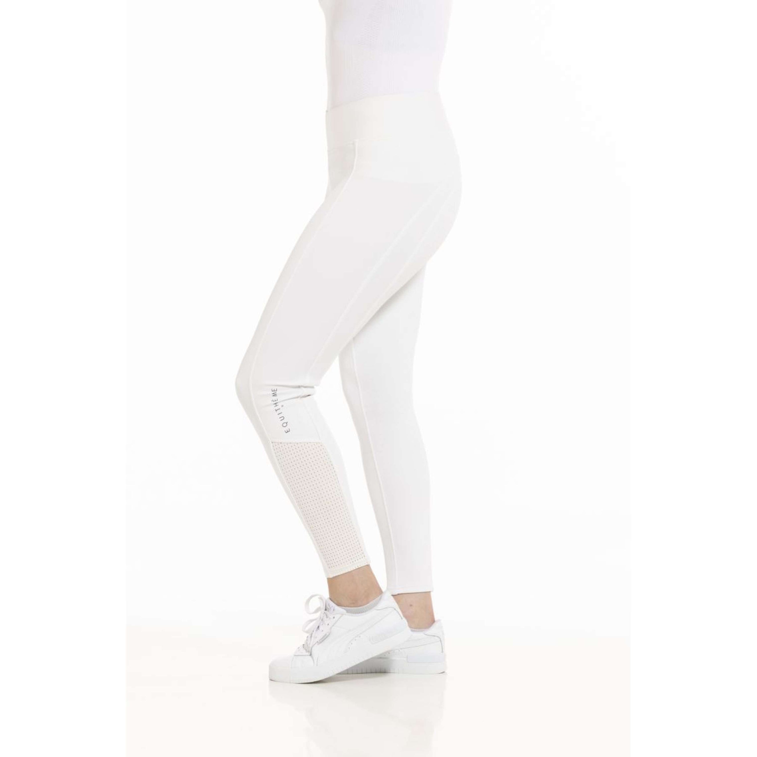 EQUITHÈME Legging de Equitación Brigitte Blanco EQUITHÈME Legging de Equitación Brigitte Blanco