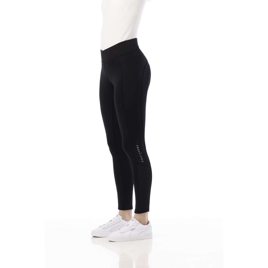 EQUITHÈME Legging de Equitación Brigitte Negro